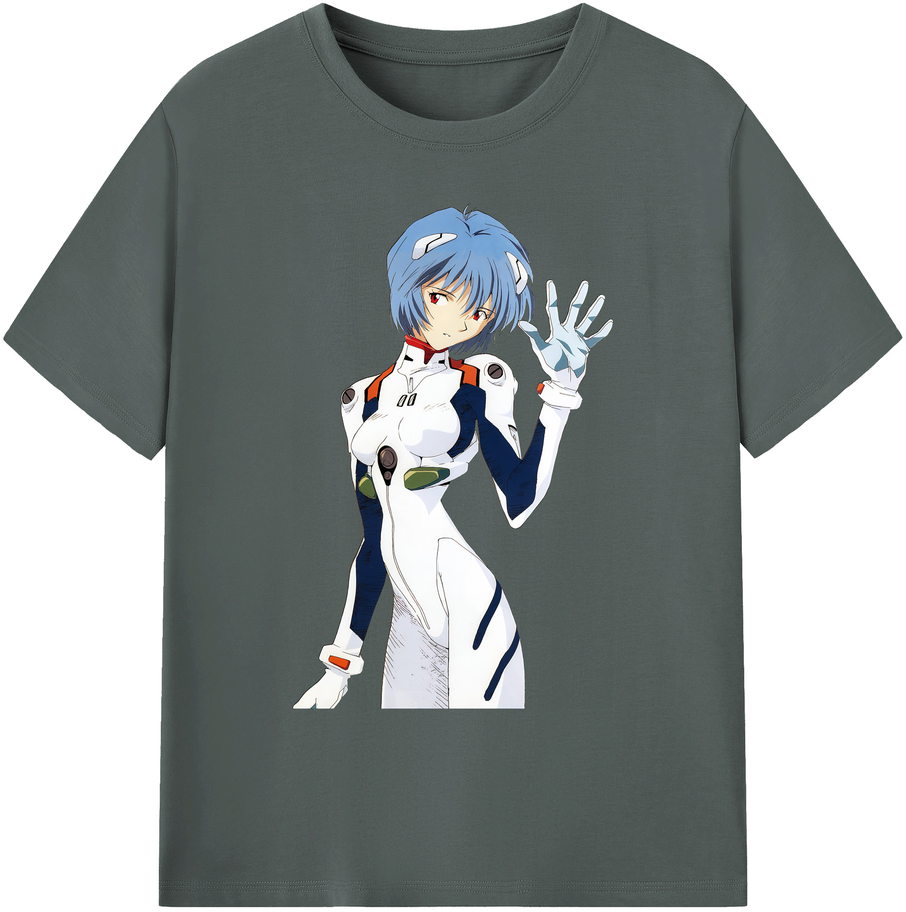 （画像用） EVA 新世紀エヴァンゲリオン 綿100％ メンズ半袖Tシャツ｜肌触りやわらか＆通気性